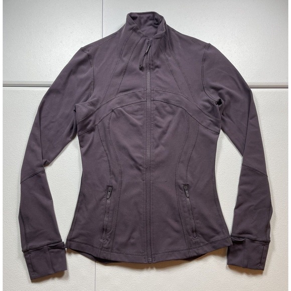 lululemon athletica Jackets & Blazers - Lululemon Athletica Define Jacket Women’s 6 Purple Currant Luon Yoga Stretch